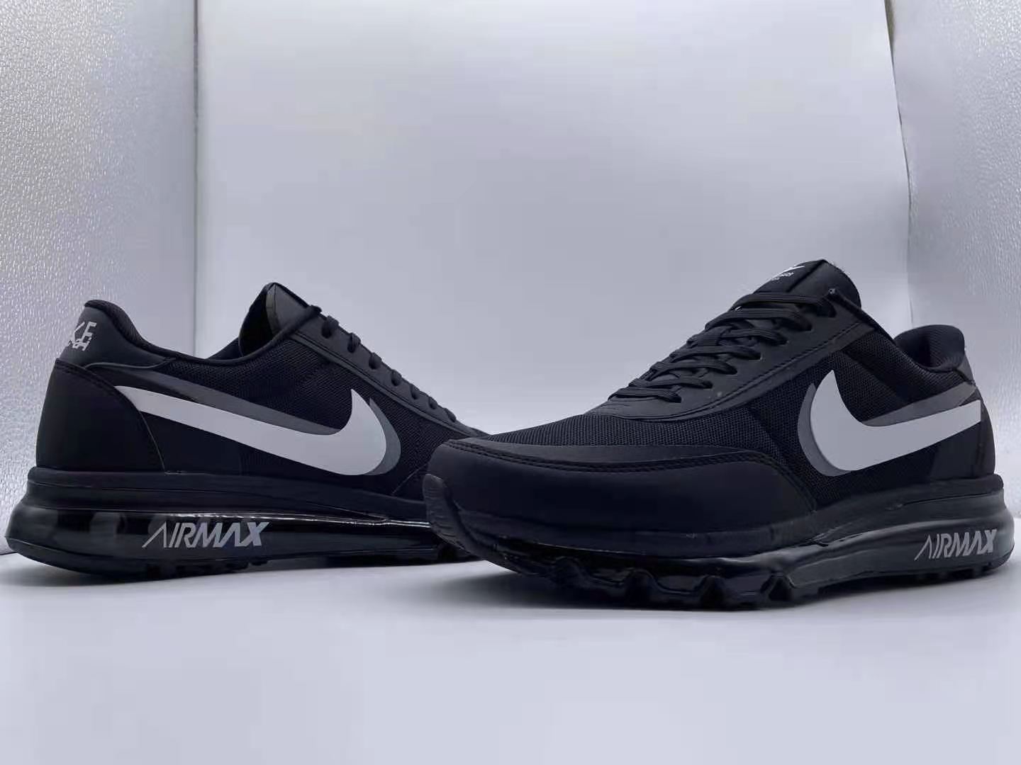 New Nike Air Max 2022 Black Grey White Running Shoes - Click Image to Close